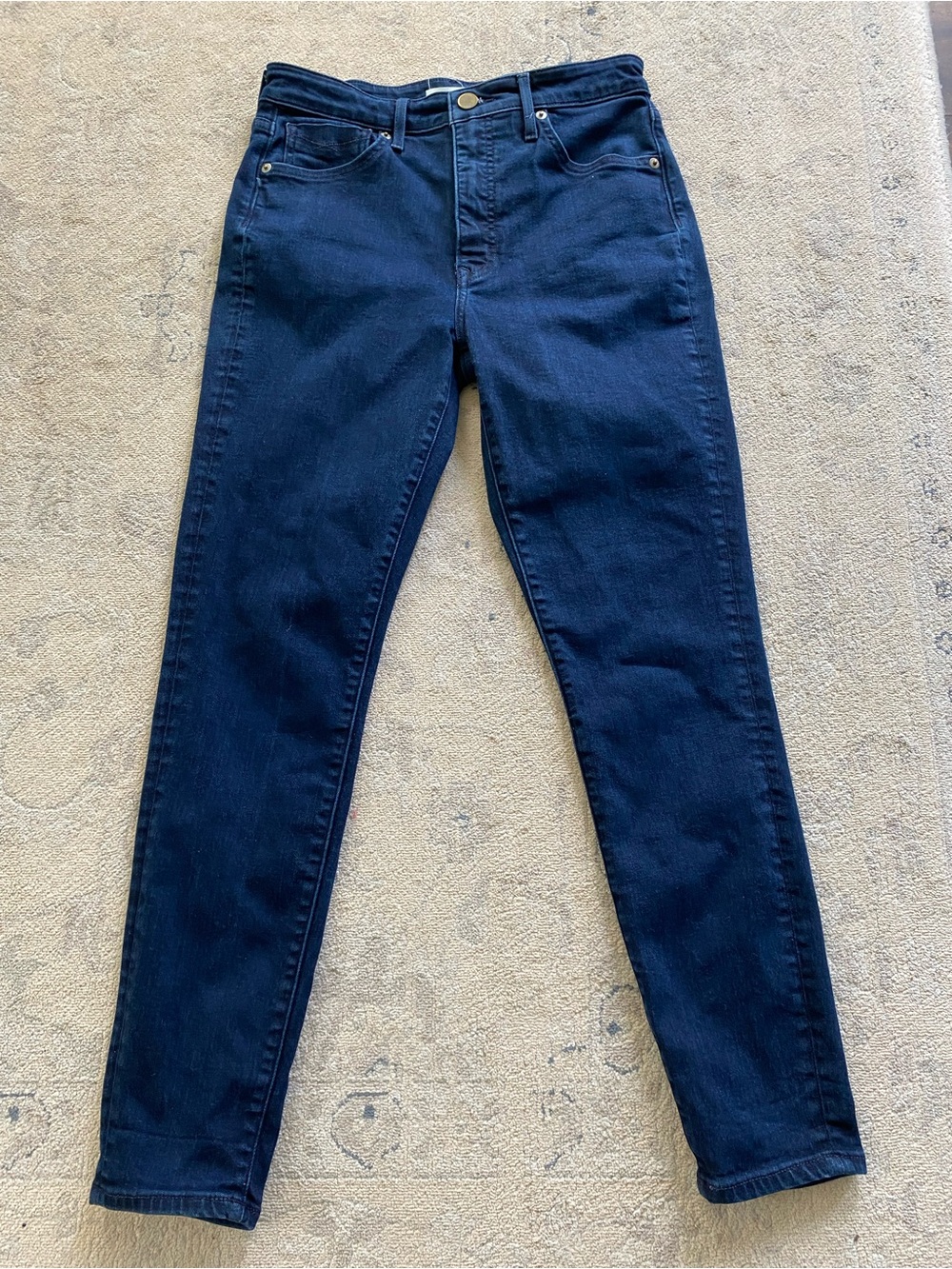 Revtown High Rise Skinny Jeans Size 29 Regular Dark Wash Blue